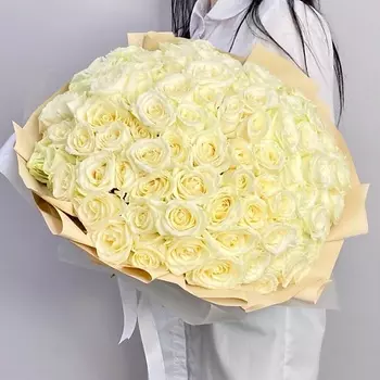 JULES FLOWER ATELIER 101 белая роза