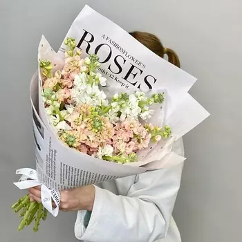 JULES FLOWER ATELIER «Арома» букет из ароматной маттиолы