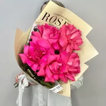 JULES FLOWER ATELIER «Авиньен» букет из французских роз Пинк флойд