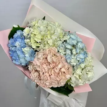 JULES FLOWER ATELIER Монобукет из гортензий