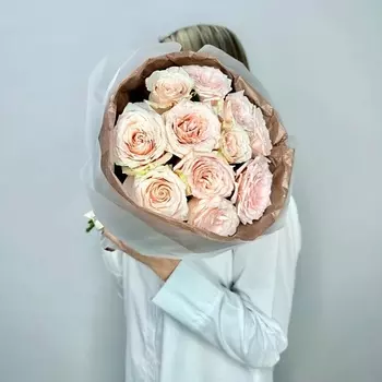 JULES FLOWER ATELIER «Очарование» букет из роз Кимберли