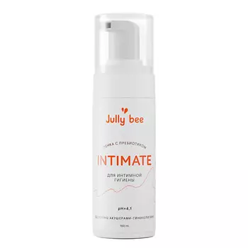 JULLY BEE Пенка для интимной гигиены с пребиотиком Intimate