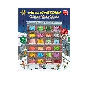 JUMBO Адвент-календарь с пазлами Jan Van Haasteren Christmas Advent Calendar