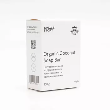 JUNGLE STORY Мыло из органического кокосового масла холодного отжима 100.0