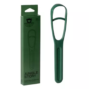 JUNGLE STORY Скребок для языка биоразлагаемый
