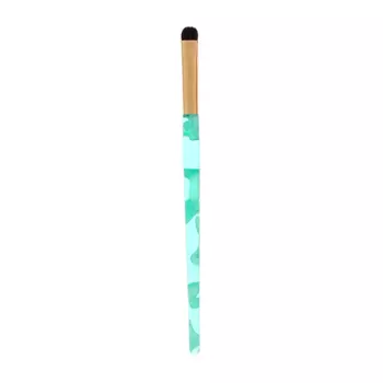 ЮНИLOOK Кисть для нанесения теней, плоская, акрил, металл, ворс нейлон, 15,5см