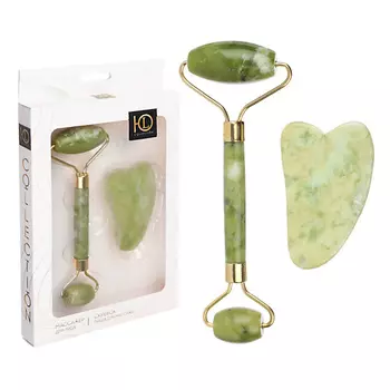 ЮНИLOOK Массажер для лица и скребок гуаша для массажа