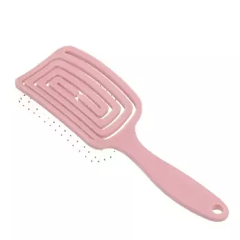 ЮНИLOOK Расческа массажная продувная, пластик, 19,5х6,5 см