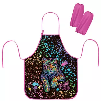 ЮНЛАНДИЯ Фартук с нарукавниками для уроков труда Bright wildlife
