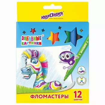 ЮНЛАНДИЯ Фломастеры Забавные картинки 12