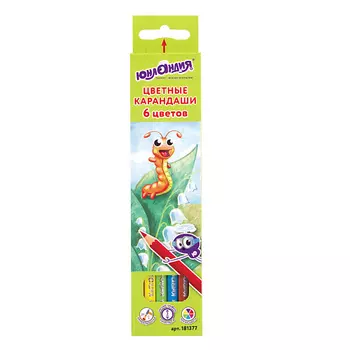 ЮНЛАНДИЯ Карандаши цветные В гостях у букашек