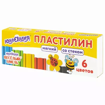 ЮНЛАНДИЯ Пластилин мягкий Весёлый шмель 1
