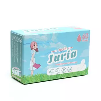 JURIA Прокладки Ежедневные Daily 60.0