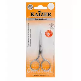 KAIZER Ножницы маникюрные, прямые, ручная алмазная заточка