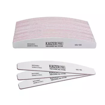 KAIZER PRO Набор пластиковых пилок мягкая лодка #100/180