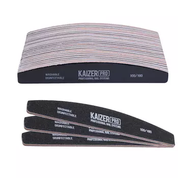 KAIZER PRO Набор пластиковых пилок мягкая лодка #100/180