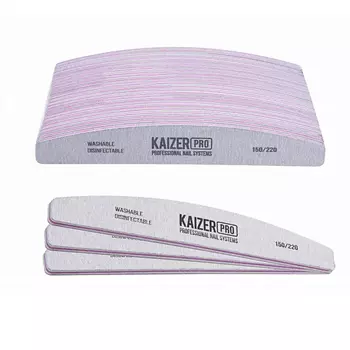 KAIZER PRO Набор пластиковых пилок мягкая лодка #150/220