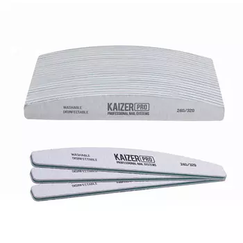 KAIZER PRO Набор пластиковых пилок мягкая лодка #240/320