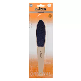 KAIZER Терка педикюрная, натуральный бук