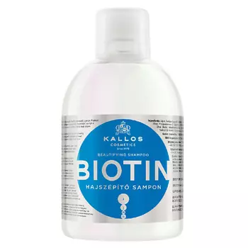 KALLOS COSMETICS Biotin Стиммулирующий шампунь для улучшения роста волос с витамином Н 1000.0