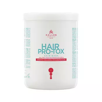 KALLOS COSMETICS Профессиональная лечебная маска для волос с кератином и коллагеном HAIR PRO-TOX 1000.0
