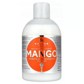 KALLOS COSMETICS Шампунь Mango питательный для сухих и поврежденных волос с маслом манго 1000.0