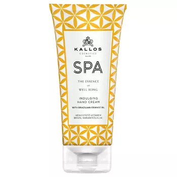 KALLOS COSMETICS Spa Крем для рук Indulging, питательный, с апельсиновым маслом и керамидами 50.0