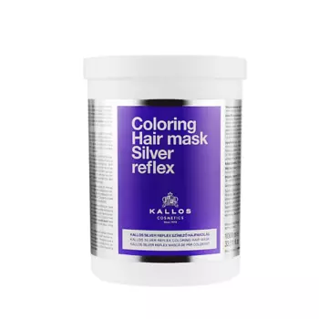 KALLOS COSMETICS Тонирующая маска для волос , антижелтый эффект SILVER REFLEX 1000.0