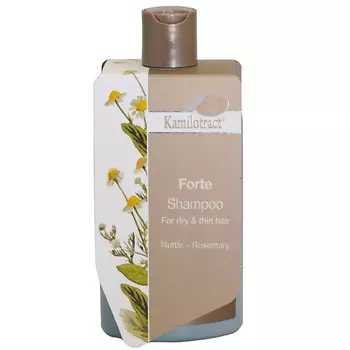 KAMILOTRACT Укрепляющий шампунь для ухода за ломкими и поврежденными волосами