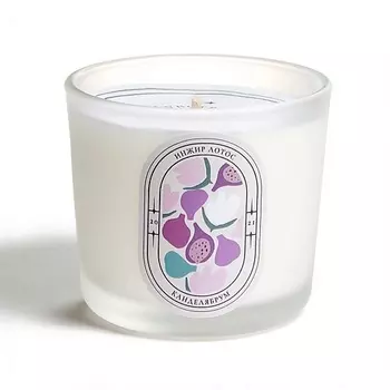 КАНДЕЛЯБРУМ Ароматическая свеча Инжир Лотос
