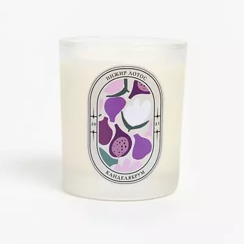 КАНДЕЛЯБРУМ Ароматическая свеча Инжир Лотос