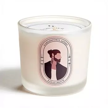 КАНДЕЛЯБРУМ Ароматическая свеча Кашемировое дерево