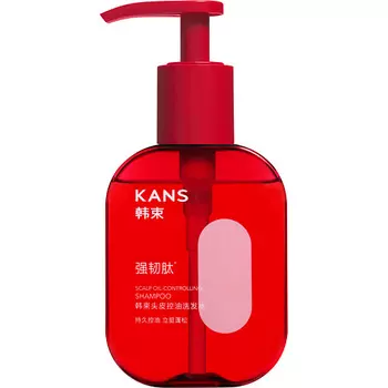 KANS Шампунь для жирной кожи головы и волос с anti-age пептидами Scalp Oil-Controlling Shampoo