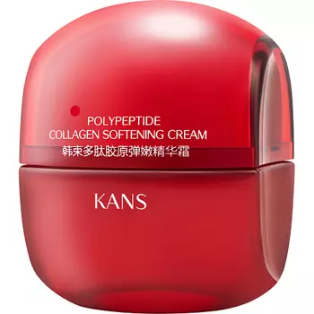 KANS Смягчающий крем для лица с коллагеном и полипептидами Polypeptide Collagen Softening