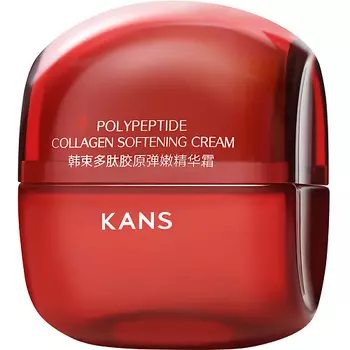KANS Смягчающий крем для лица с коллагеном и полипептидами Polypeptide Collagen Softening