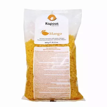 KAPOUS Гелевый воск в гранулах с ароматом Манго 800.0