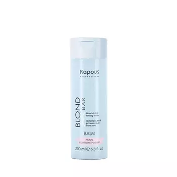 KAPOUS Питательный оттеночный бальзам для оттенков блонд