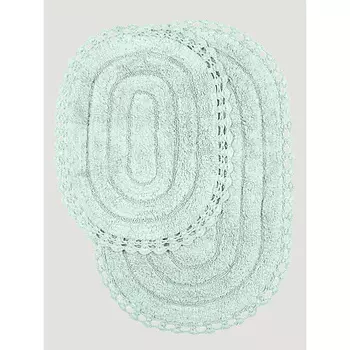 KARNA Набор ковриков для ванной кружевной YANA