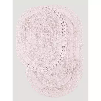 KARNA Набор ковриков для ванной кружевной YANA