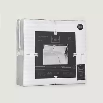 KARNA Постельное белье LINE сатин евро