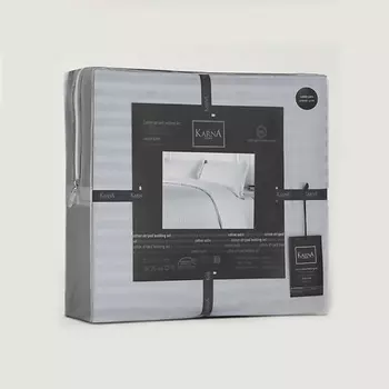 KARNA Постельное белье LINE сатин евро