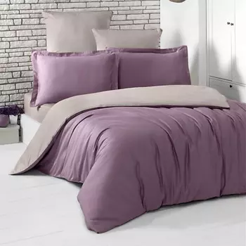 KARNA Постельное белье LOFT сатин 1,5- спальное двухстороннее