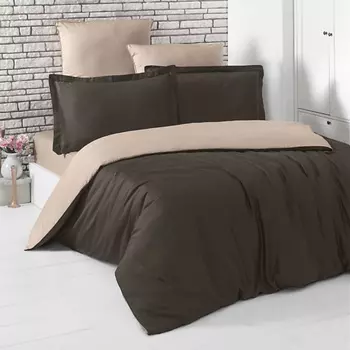 KARNA Постельное белье LOFT сатин 1,5- спальное двухстороннее