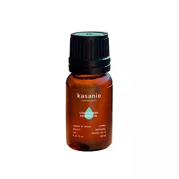 KASANIE Эфирное масло Литсея Кубеба 100% натуральное 10.0