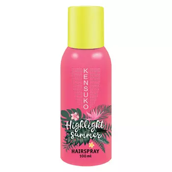 KENSUKO Лак для волос HIGHLIGHT SUMMER cильная фиксация