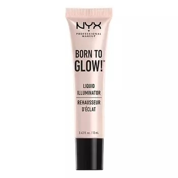 NYX Professional Makeup Хайлайтер для лица и тела. Тревел-формат. BORN TO GLOW LIQUID ILLUMINATOR MINI
