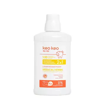 КЕО КЕО Концентрат для ирригатора / Ополаскиватель 2в1 Тропический ананас 400.0