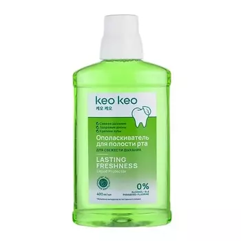 КЕО КЕО Ополаскиватель для полости рта для свежести дыхания с чайным деревом 400