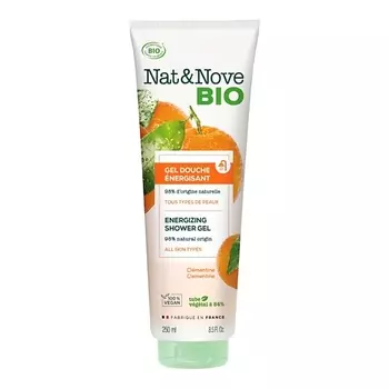KERANOVE Бодрящий гель для душа Nat & Nove Bio Shower Gel