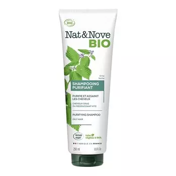 KERANOVE Шампунь для жирных волос Крапива Nat & Nove Bio Shampoo